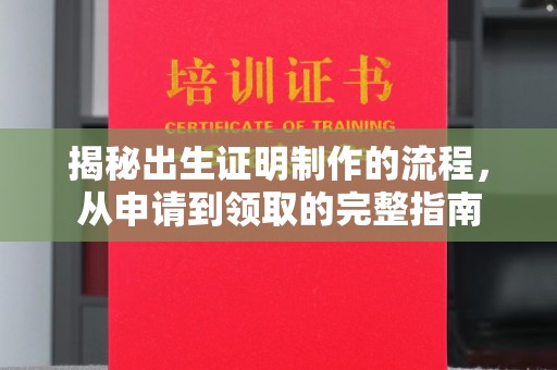 徐州揭秘出生证明制作的流程，从申请到领取的完整指南
